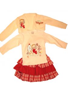 Костюм с юбкой Pretty Baby Rose ― Магазин детской одежды Alisa