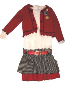 Костюм с юбкой и кофтой ― Магазин детской одежды Alisa